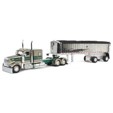 1/64 Kenworth W900L w/ MAC Dump Trailer D&D Hauling & Excavating DCP 60-1998