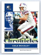 2021 Panini Chronicles #12 Cole Beasley - Buffalo Bills