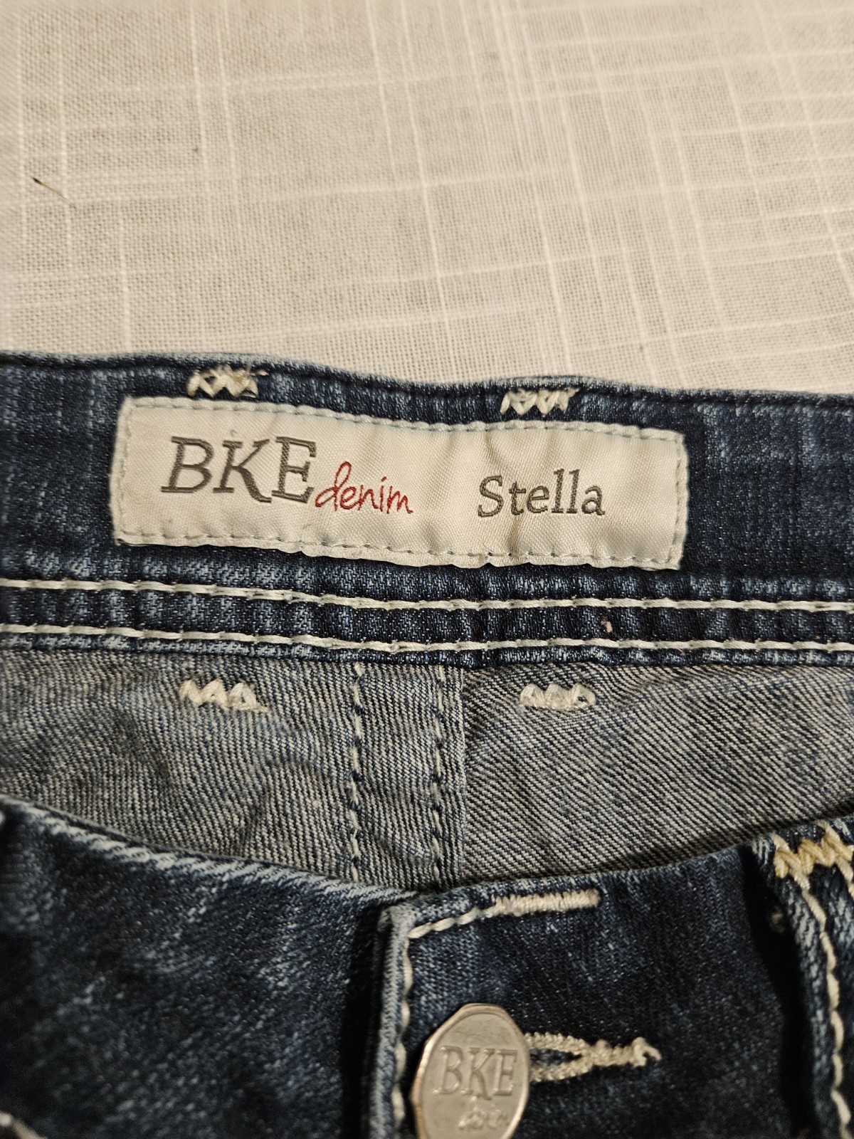 Buckle BKE Womens Blue Starlite Stretch Denim Bootcut Jeans Size 28X31.5 image 6