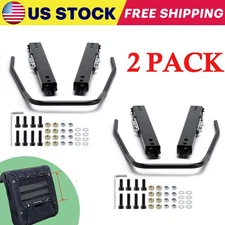 Pack of 2 For NRG Sparco Seat Slider Seat Mounting Track Assembly Kit Universal
