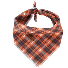 Fall Dog Bandana 1 Pack Washable Soft Cotton Halloween Bibs Scarf Adjustable ...