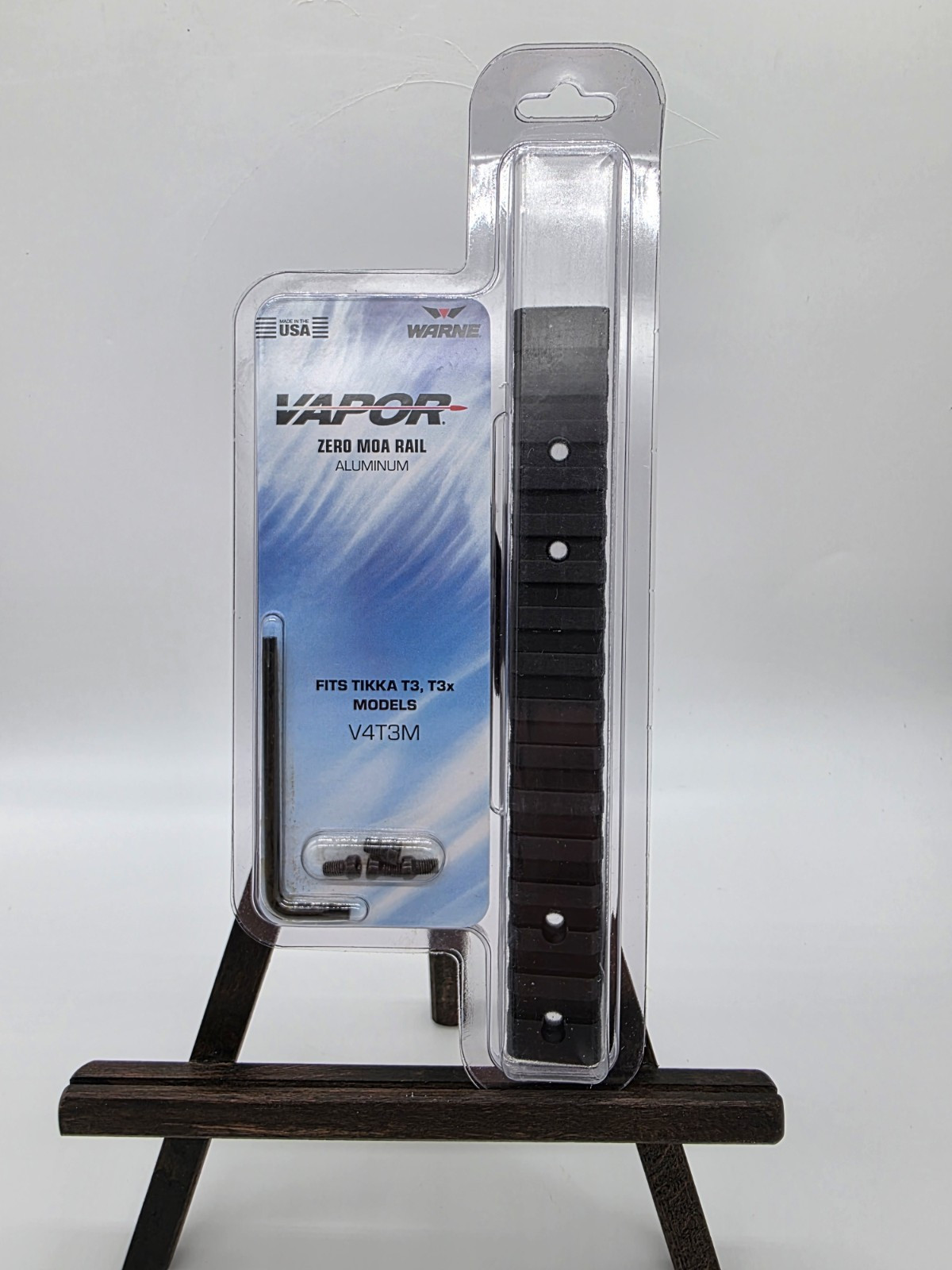 Warne Vapor 1-Piece Tikka T3 Matte Black Scope Mount V4T3M Sealed