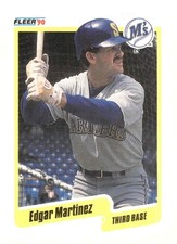 1990 Fleer #520b Edgar Martinez