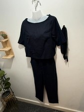 Elegantes Cropped Top & Hose Set
