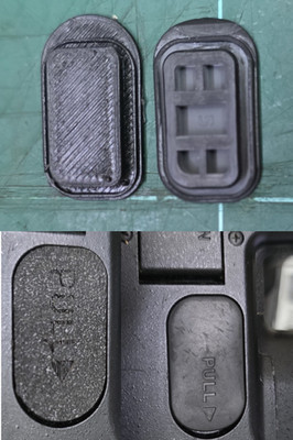 Pentax K-3, K-5 Series Battery Connector cover. 3D Printed part 77240-A410