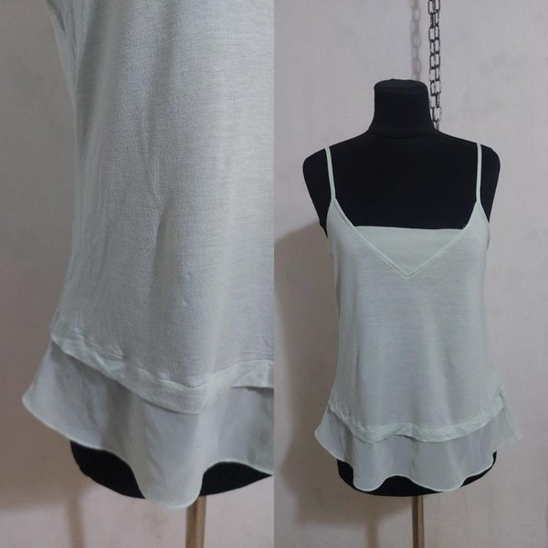 Women Karen Millen Shirt Green Viscose 36