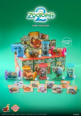 Disney x Hot Toys CBX303 ZOOTOPIA 2 Cosbi Full box ( Case of 8pcs