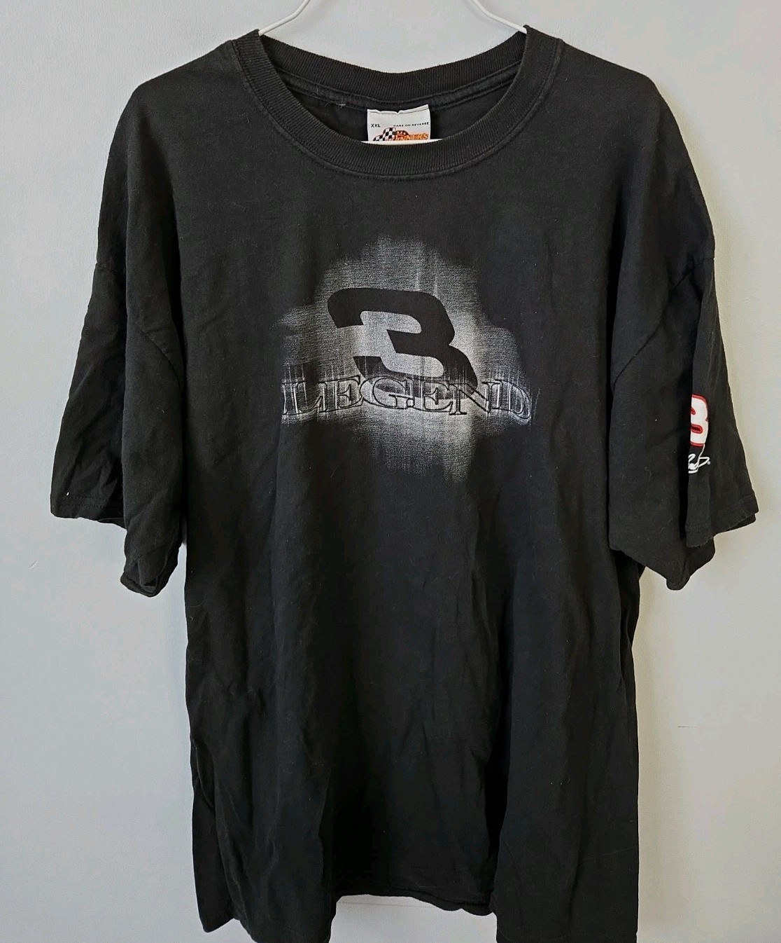 Vintage Dale Earnhardt Sr 3 Legends NASCAR Winners Circle T Shirt XXL Black...