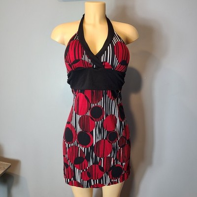 Vintage Y2K Vanity Tie Back Mini Dress Babydoll Retro 60s Size M Fairy Festival
