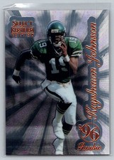 1996 Select Certified Football Premium Stock #105 Keyshawn Johnson RC - Jets