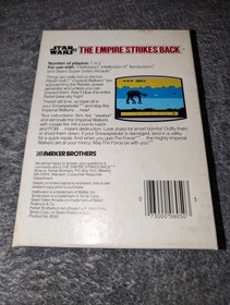 Star Wars: The Empire Strikes Back Intellivision 1983 W/ Box & Manual - Tested!