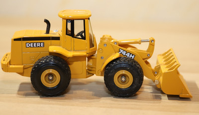 Ertl John Deere 744H Radlader Bagger 1/50