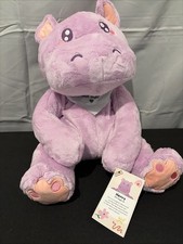 New Weighted Stuffed Animal, 5lb Sensory Plush Pink Hippo