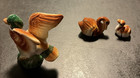 Vintage Miniature Ceramic Mallard Duck Family Figurines Set China 3 Pcs 1950's — photo 7