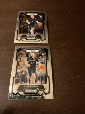 2025 Panini Prizm Draft Pick Memphis Grizzles Cam Spencer Rookie (2) Card
