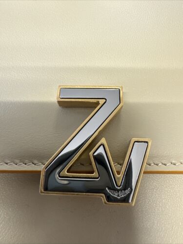 Zadig and Voltaire Bag Creme Leather Crossbody - Picture 2 of 20