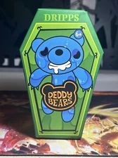 Deddy Bears 5-Inch Plush in Coffin Case-Bones DRIPPS New