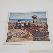 Boyhood of Sir Walter Raleigh Print National Geographic Magazine Supplement 1926