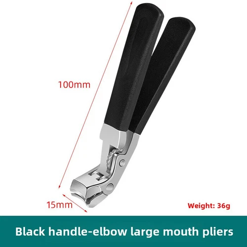 Tagliaunghie Punta Extra Large per Unghie Spesse Resistente Inox Professionale - Foto 10 di 11