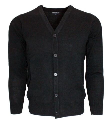 MEN'S CLASSIC V-NECK CARDIGAN SWEATER 