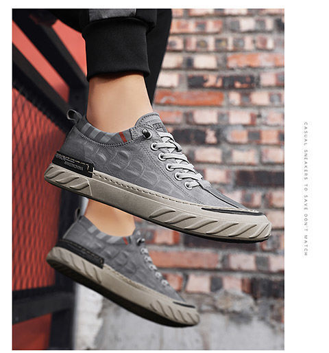 Zapatos Casuales Hombre Deportivos De Lona Lujo Cómodas Men | eBay