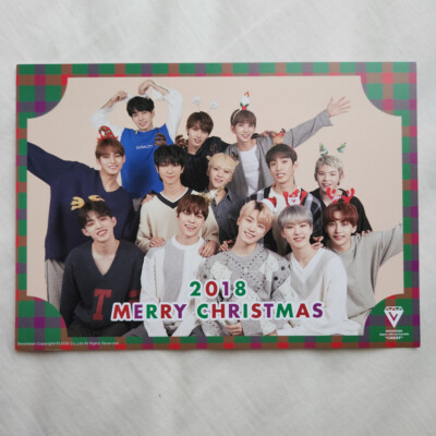 SEVENTEEN CARAT MAGAZINE vol.5 + Christmascard Japan fanclub kpop
