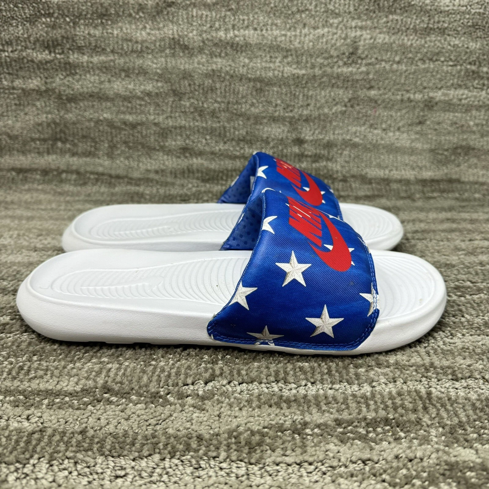 Sandali pantofole donna stampa Nike Victori One rosso bianco CN9676 400 USA