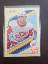 2023-24 Adam Erne Retro O-Pee-Chee Hockey Detroit Red Wings
