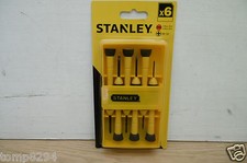 STANLEY 6PCE INSTRUMENT JEWELLERS SCREWDRIVER SET 0 66 052