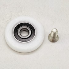 25x5x5mm Ball Bearing Wheel Sliding Door Pulley Roller 5 Pcs