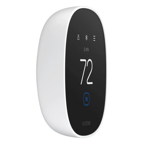 ecobee 2025 Smart Thermostat Essential Programmable Wi-Fi Thermostat - White - Picture 7 of 9