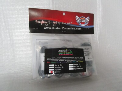 Custom Dynamics Slimline Magic Wizards Color Changing LED Accent Starter Kit