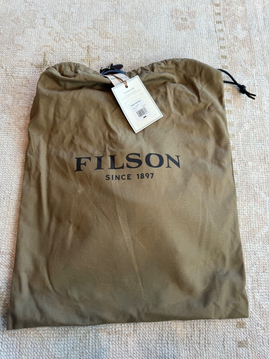 FILSON RUGGED SUEDE HOBO DARK TOBACCO NWT RARE USA MADE LONG FILSON RUGGED SUEDE HOBO DARK TOBACCO NWT RARE USA MADE LONG