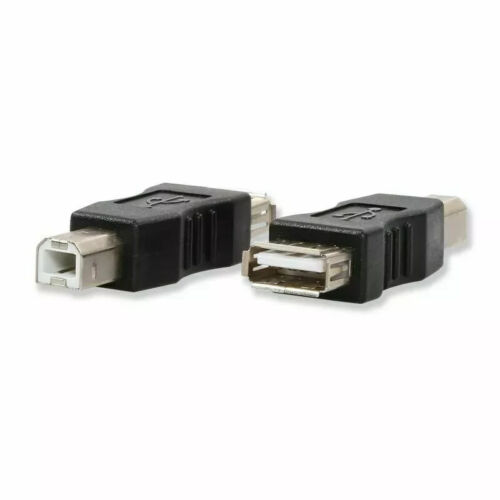 2pcs USB 2.0 Type A Female to USB B Male Adapter Converter - Picture 2 of 7