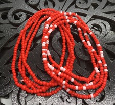 2 PC Handcrafted Waist Beads Jewelry African Bohemia Bracelets Anklet New 3539
