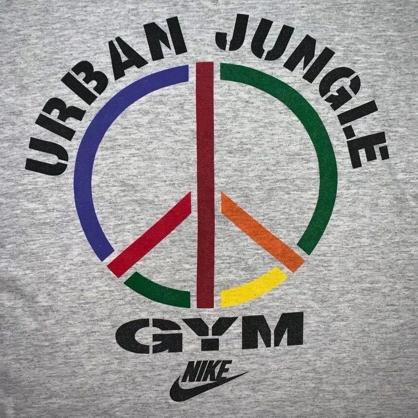 Nike Urban Jungle Gym Spike Lee Vintage T Shirt 90s USA Rare Jordan Rap 4s  3s | eBay