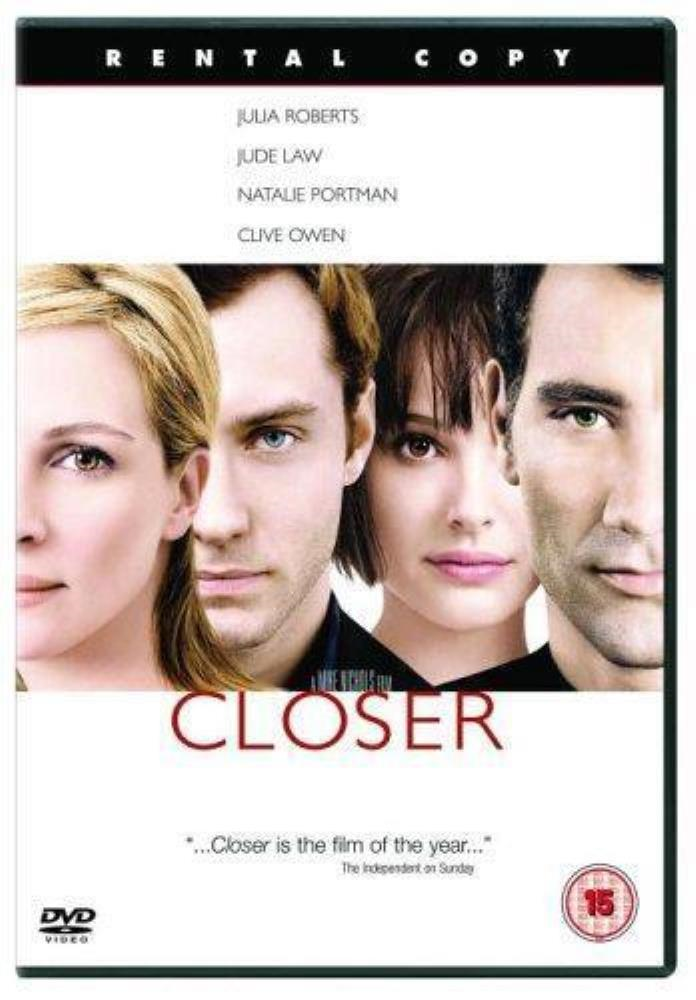 Closer DVD FREE SHIPPING