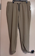 Old Navy Active Lightweight Jogger Womens L GO-DRY Taupe New With Tags