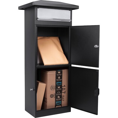 Winbest Steel Secure Lock Parcel & Mail Delivery Drop Slot Box WB61004