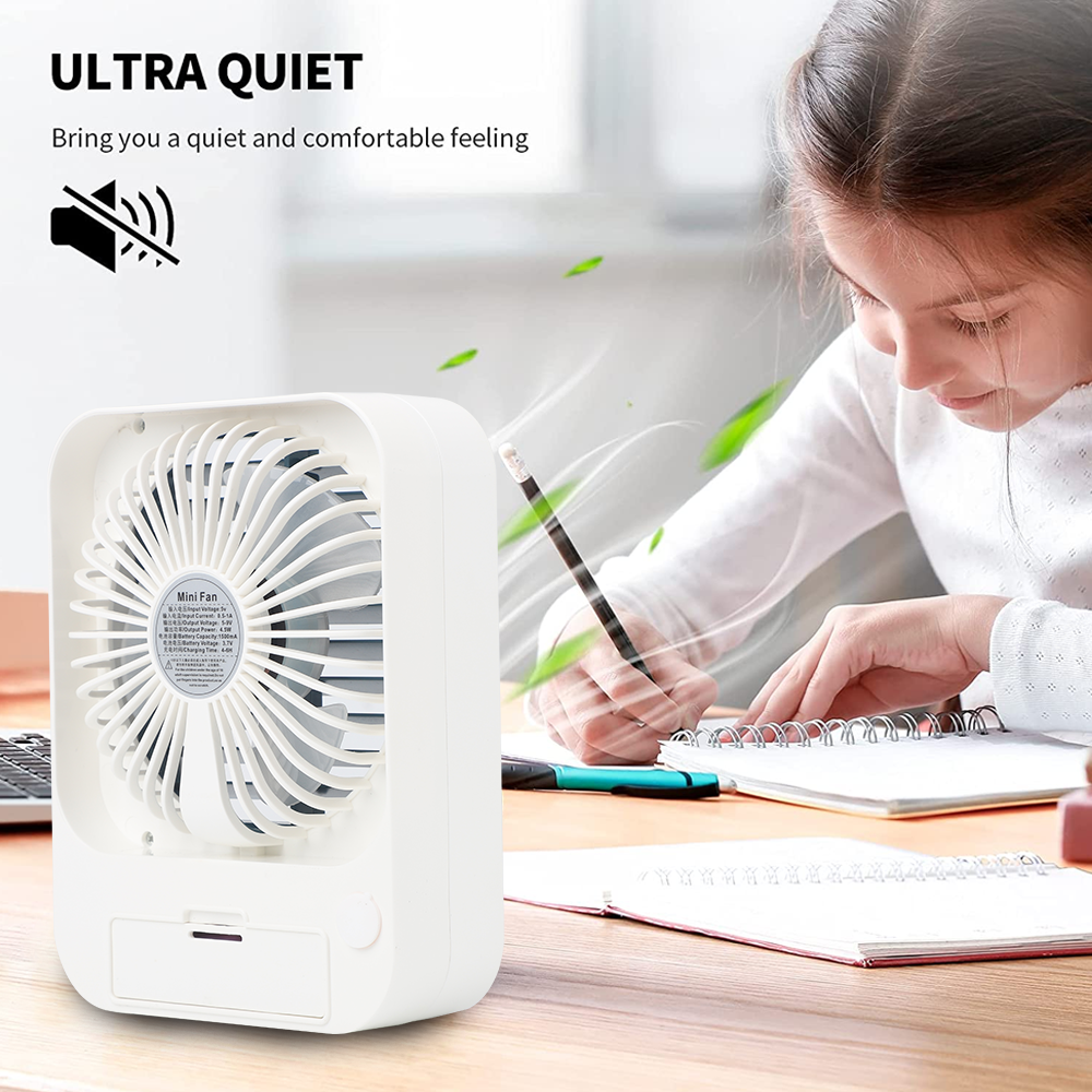 Mist Fan Mini Mist Humidifier Fan Portable USB Rechargeable Misting