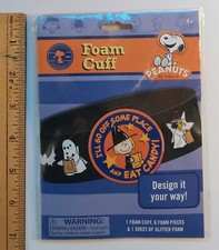 Peanuts Halloween Great Pumpkin Craft Kit. Includes Unique Foam Stickers. NEW