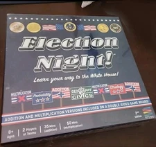 Election Night! Learn Your Way to the White House! 2nd Edition New Sealed