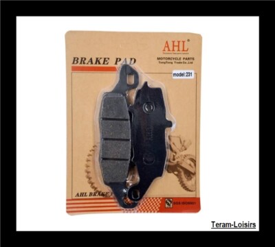 Plaquettes De Frein Arrière Céramique Pour Suzuki M 1800 R VZR 1800 Intruder - 2006 à 2009 | Dimensions 133.5 Mm Et 109.6 Mm