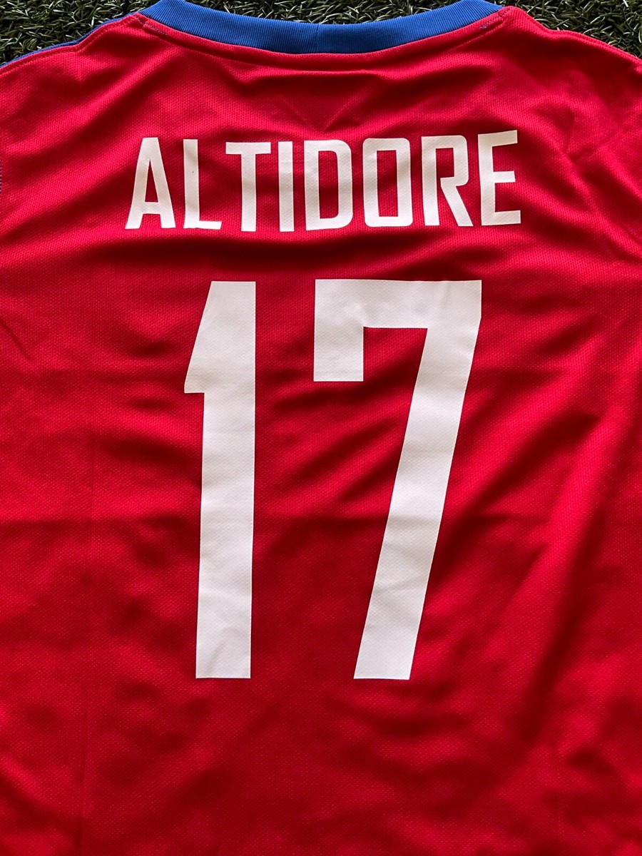 Nike USA Youth Away Jersey 2014 Legend Altidore #17 - Red/Blue