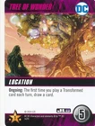 TREE OF WONDER DC Comics Deck Building Game card JUSTICE LEAGUE DARK SWAMP THING
