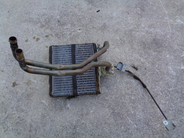 1990 Nissan 300ZX Heater Core W/ Tubes Hoses Pipes Lines