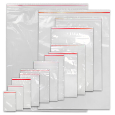 1000 Stück Transparente LDPE Druckverschlussbeutel Plastikbeutel 50 uq