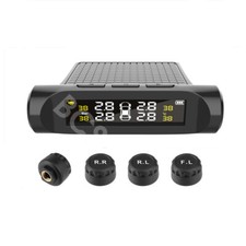 TPMS Tire Car Pressure 4 Sensors Tyre Pressure LCD Display Monitoring System 