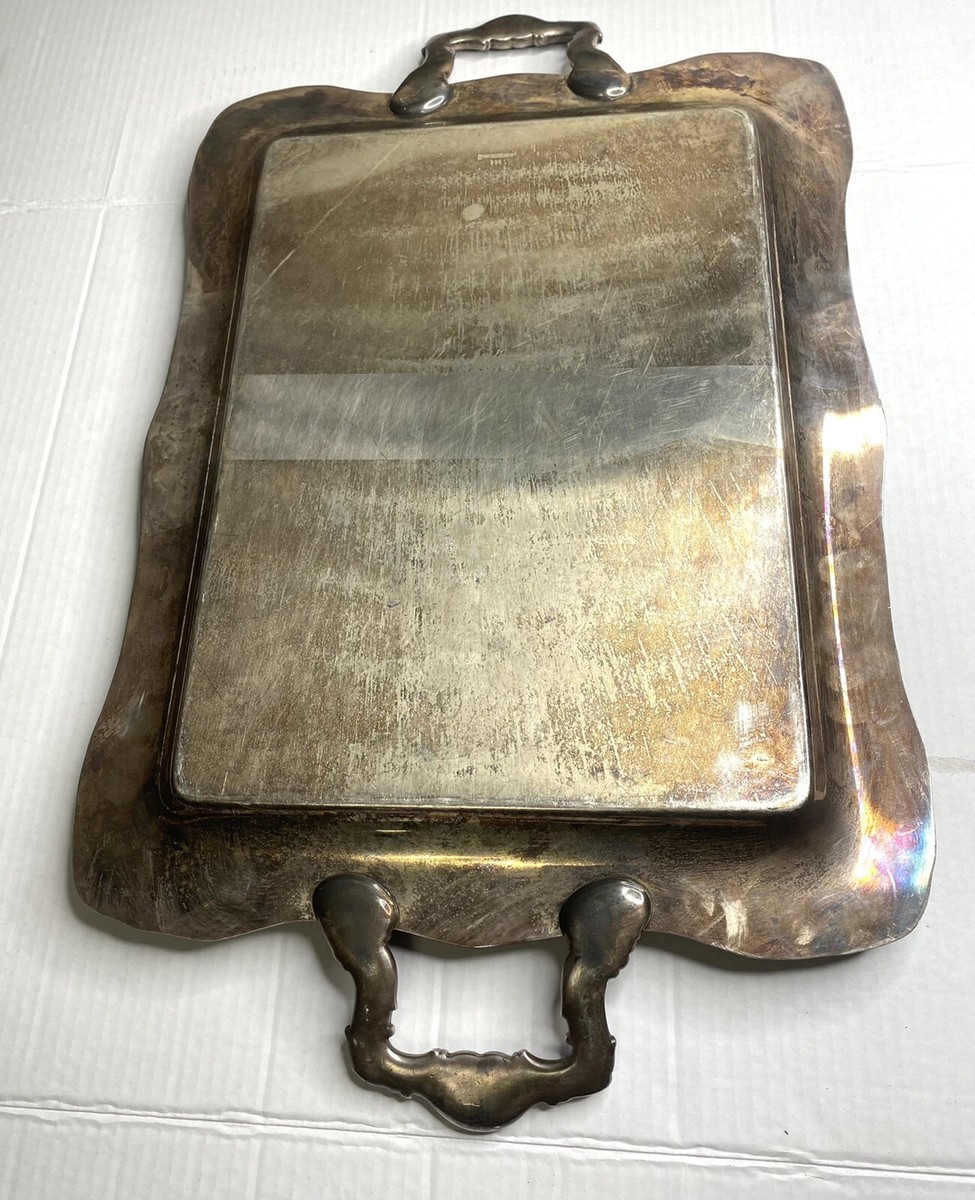 Vintage -WM Rogers -Silver Plate Serving Tray “290” ; Size