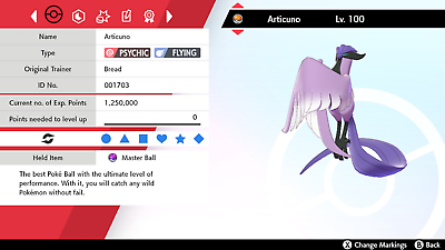 Zapdos Moltres Articuno 6IV GALAR LEGENDARY BIRDS Pokemon Sword and Shield  ALL 3